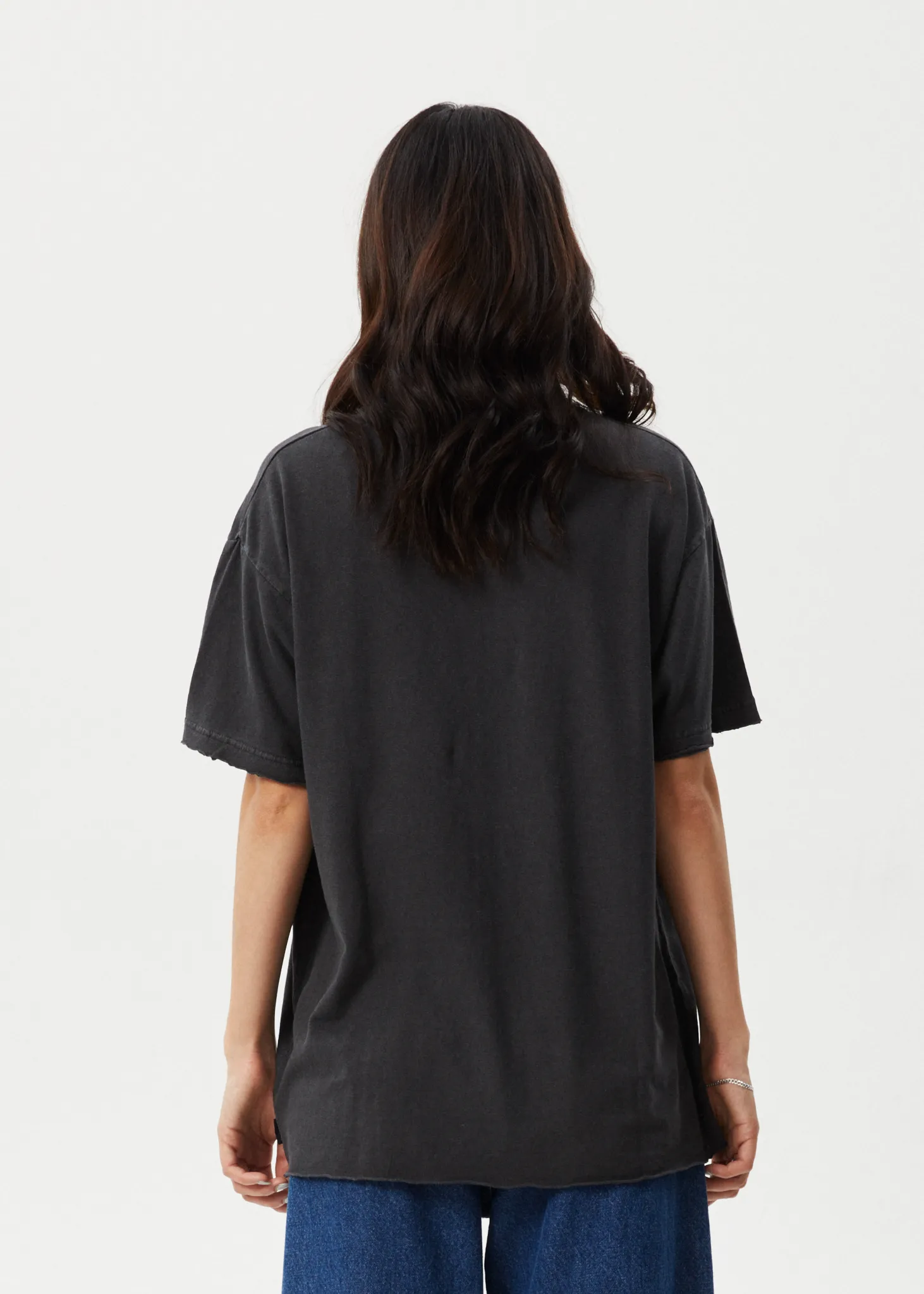 AFENDS Womens Gravity - Oversized Tee - Stone Black sold by Afends product image thumbnail 5