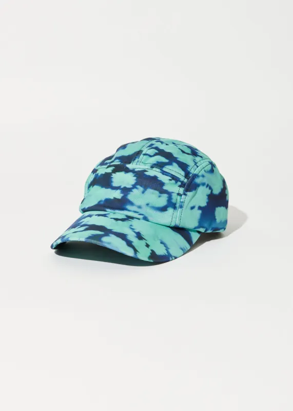 AFENDS Unisex Liquid Unisex - Panelled Cap - Jade Floral sold by Afends