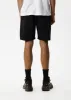 AFENDS Mens Cabal - Elastic Waist Technical Shorts - Black sold by Afends