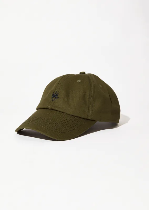 AFENDS Mens Core - Six Panel Cap - Military sold by Afends