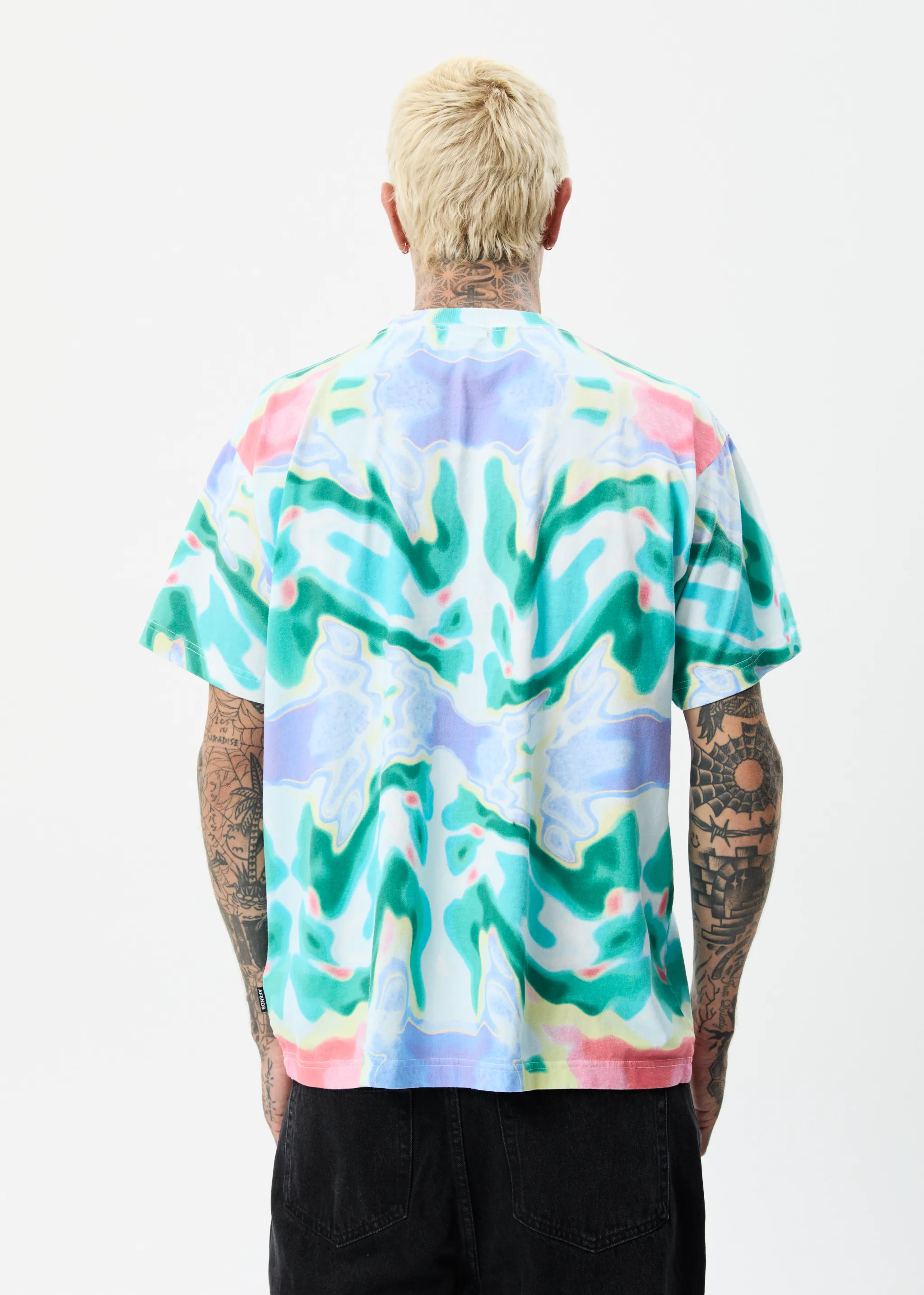 AFENDS Mens Thermal - Boxy T-Shirt - Multi sold by Afends product image thumbnail 5