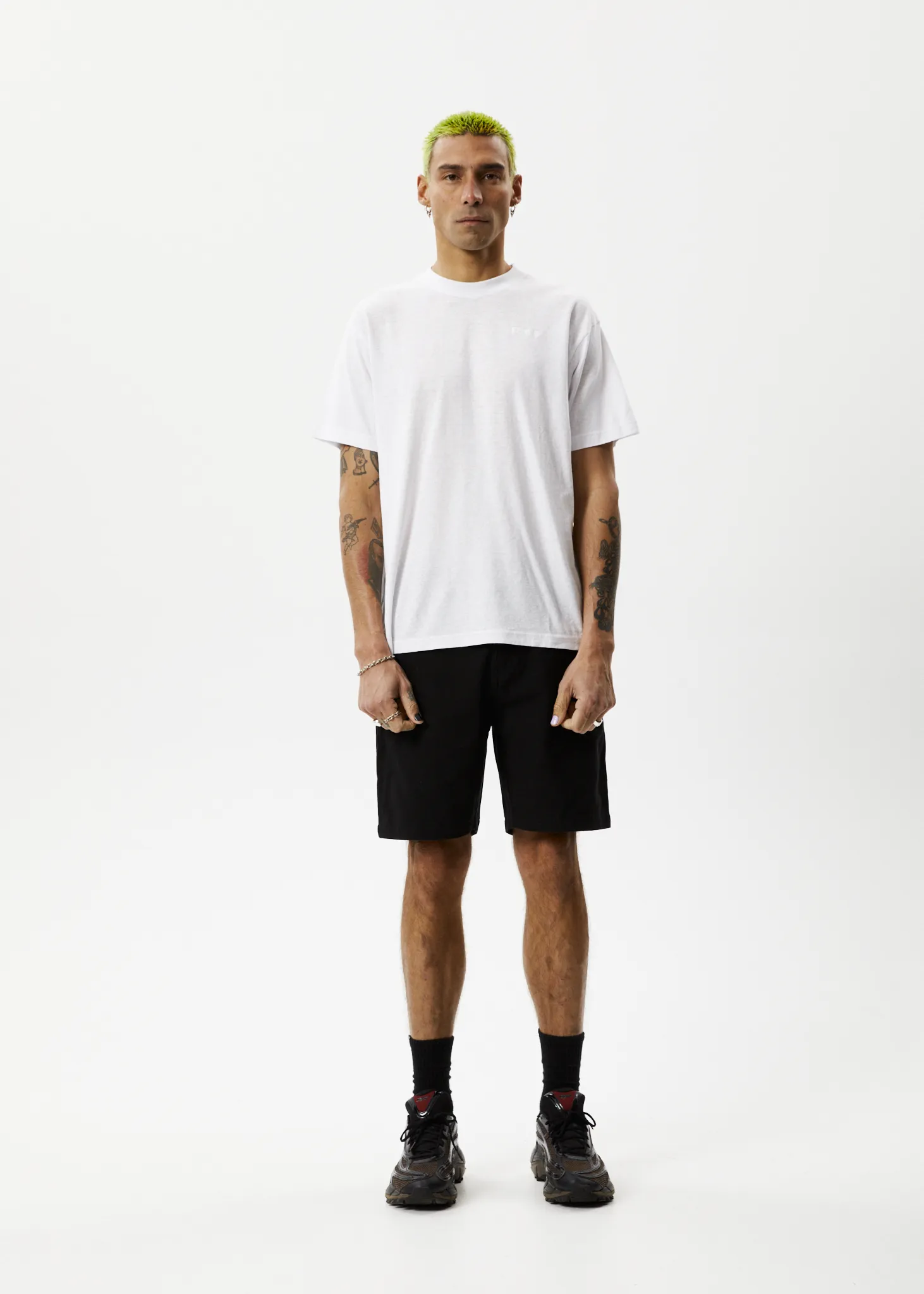 AFENDS Mens Staple - Boxy Tee - White sold by Afends product image thumbnail 3