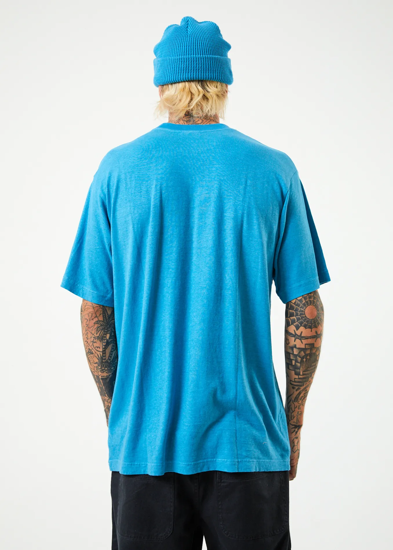 AFENDS Mens Classic - Retro Tee - Dark Teal sold by Afends product image thumbnail 5
