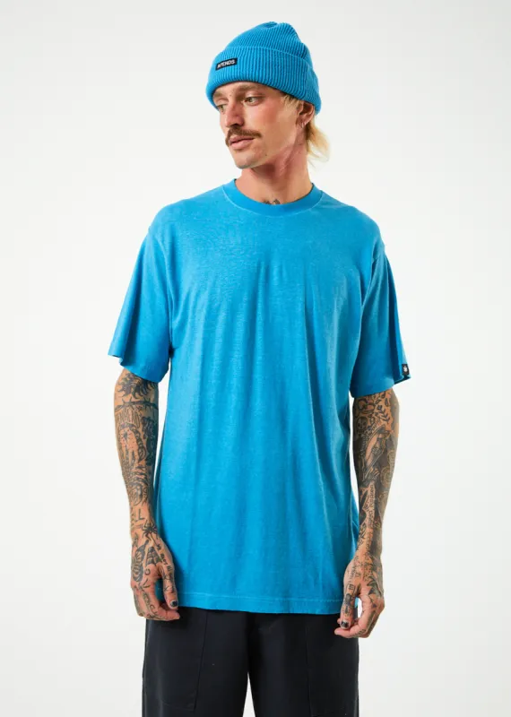 AFENDS Mens Classic - Retro Tee - Dark Teal sold by Afends