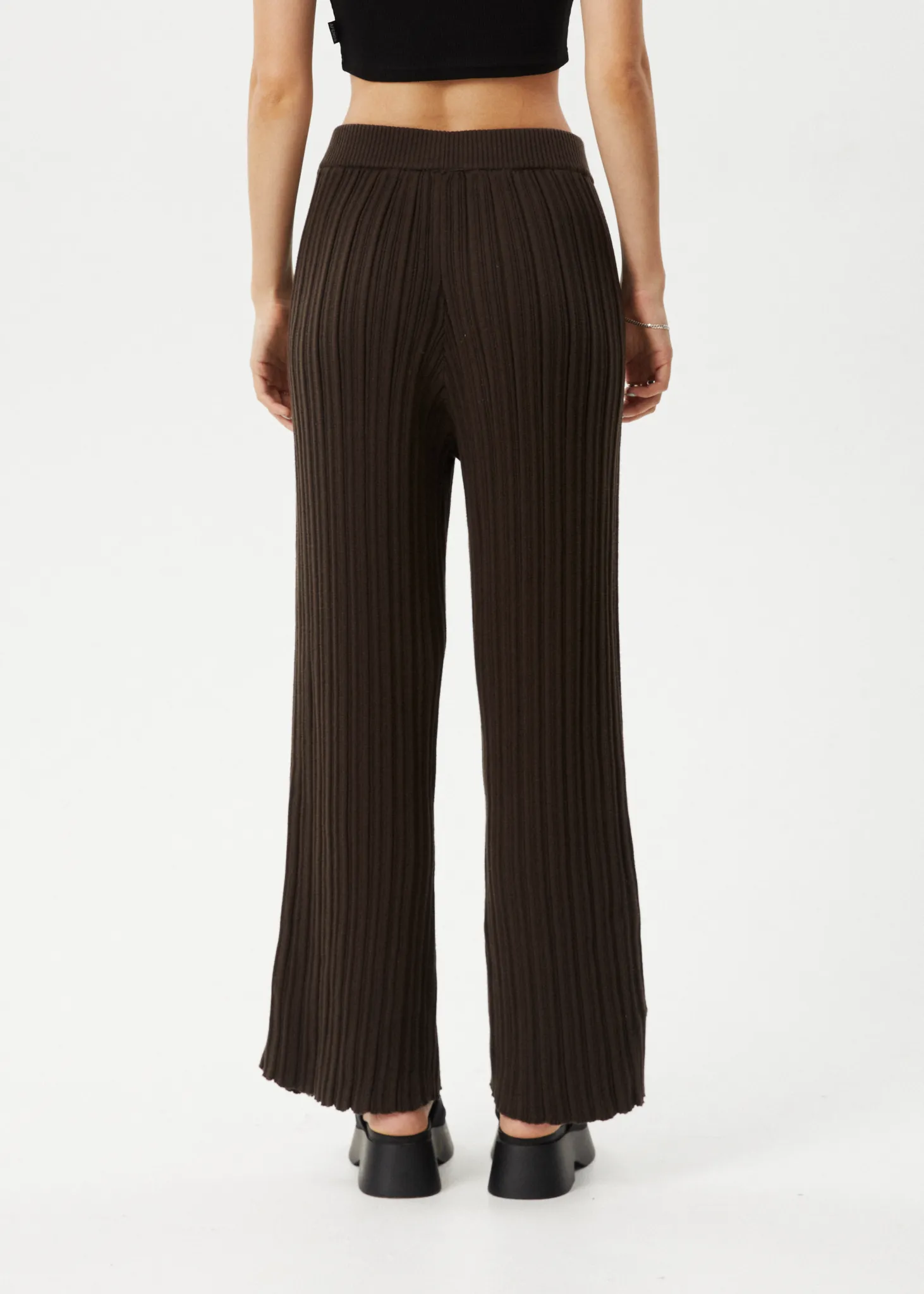 AFENDS Womens Landed - Knit Pant - Coffee sold by Afends product image thumbnail 5