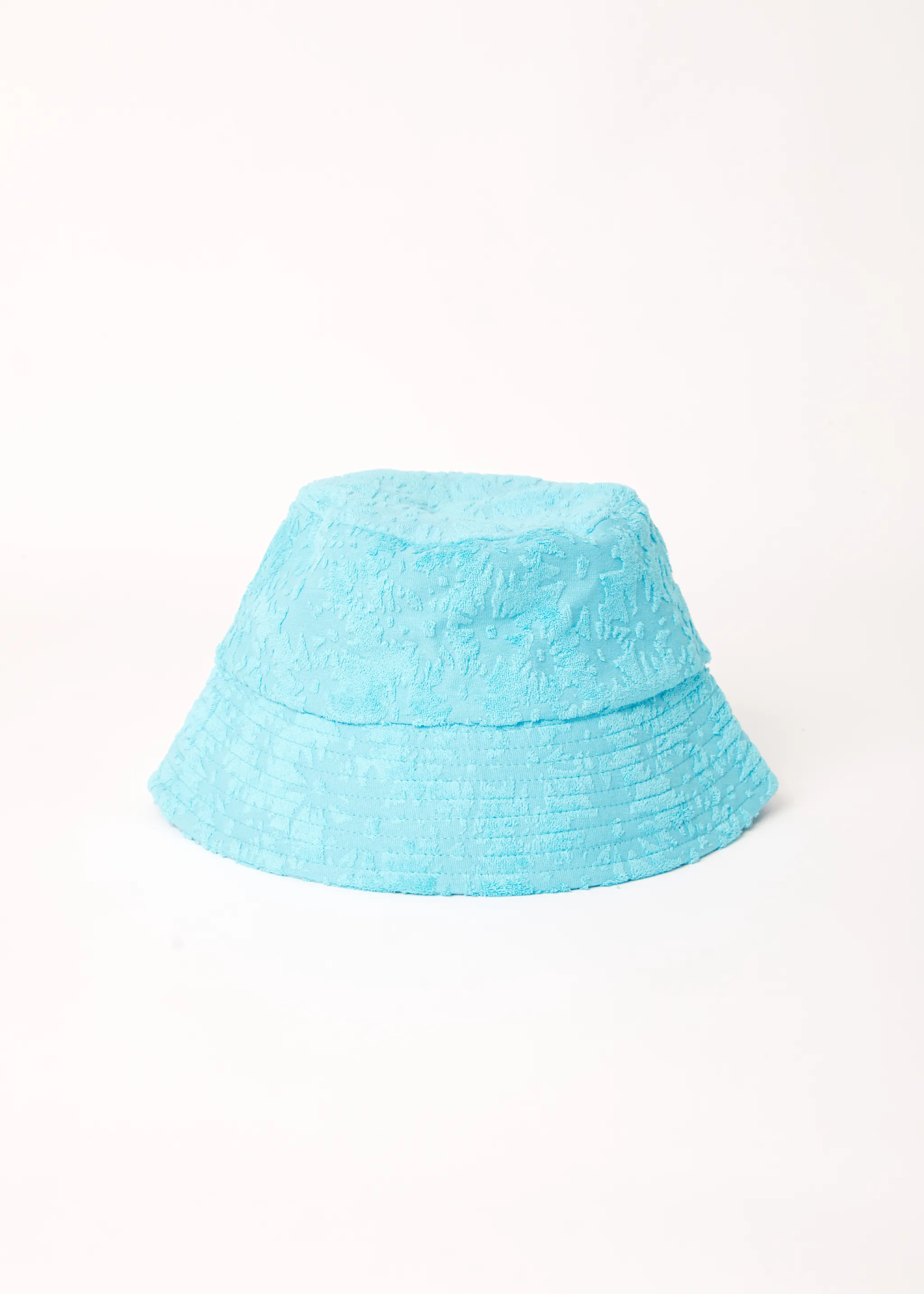AFENDS Unisex Moon - Terry Bucket Hat - Blue Daisy sold by Afends