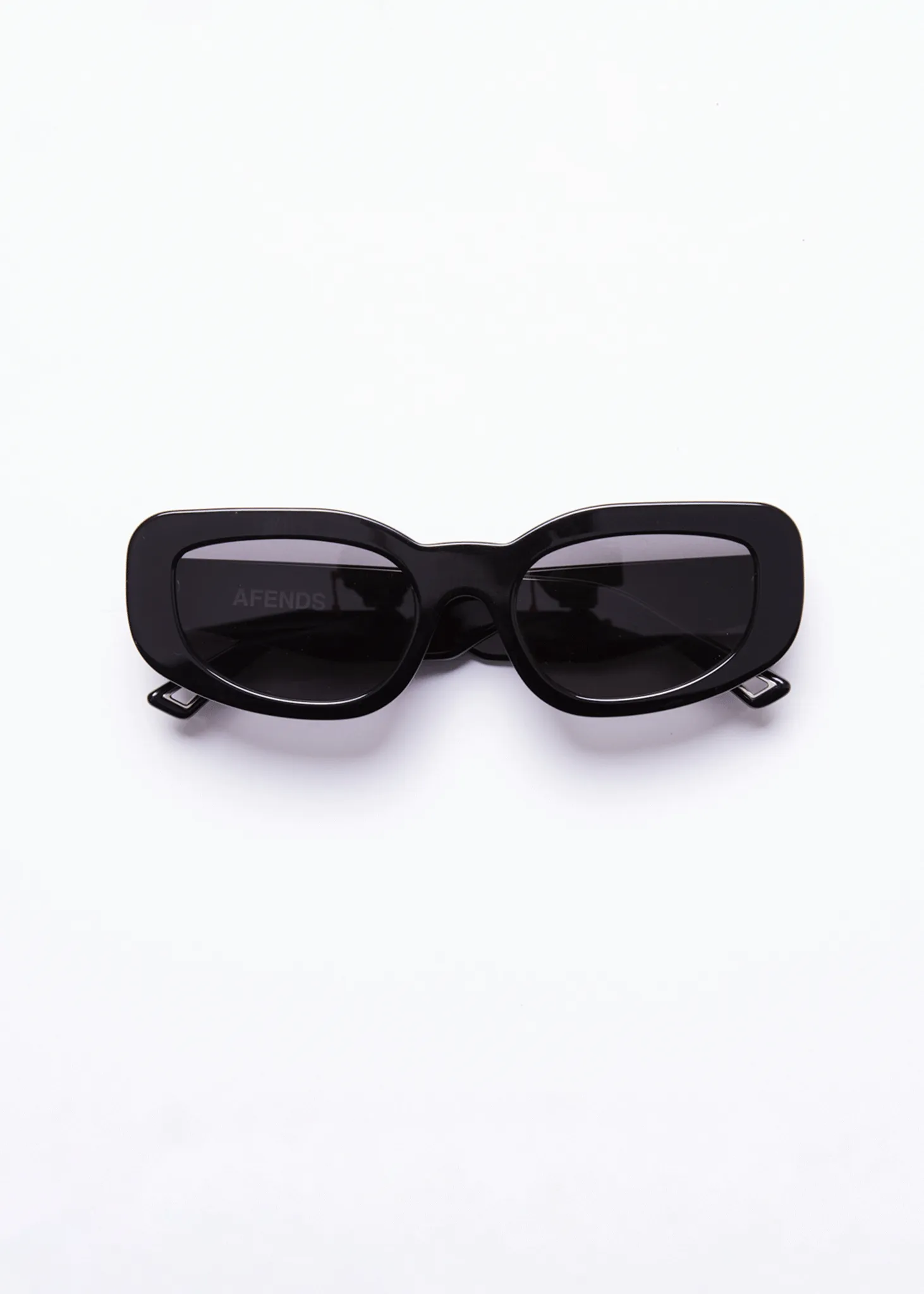 AFENDS Unisex Super Haze - Sunglasses - Gloss Black sold by Afends