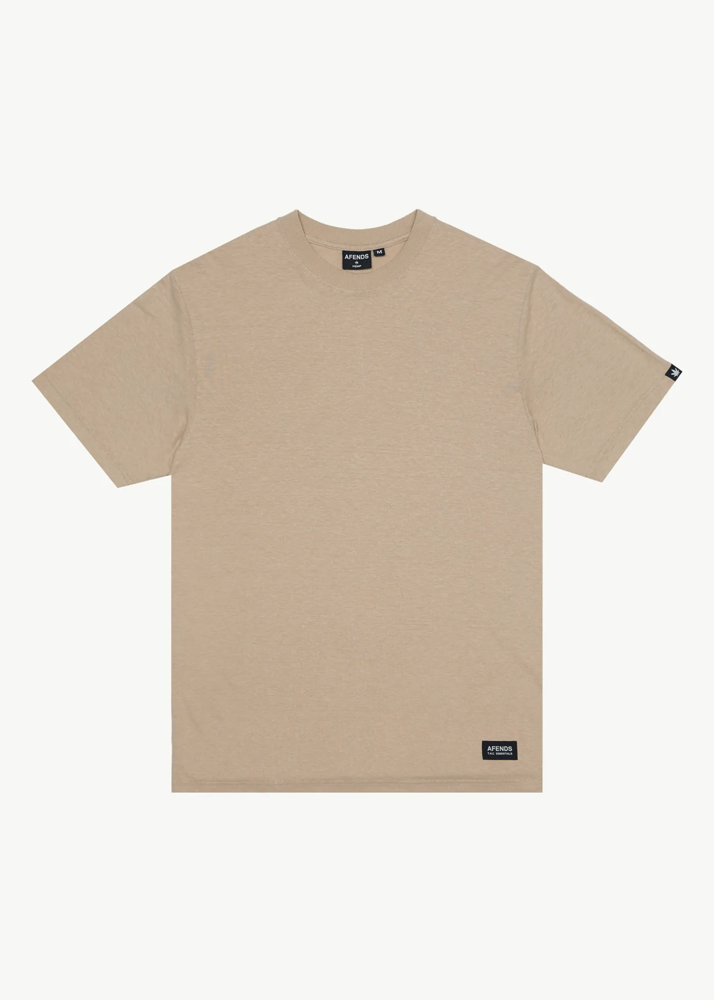 AFENDS Mens Classic - Retro Tee - Taupe sold by Afends
