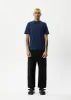 AFENDS Mens Classic - Retro T-Shirt - Navy sold by Afends