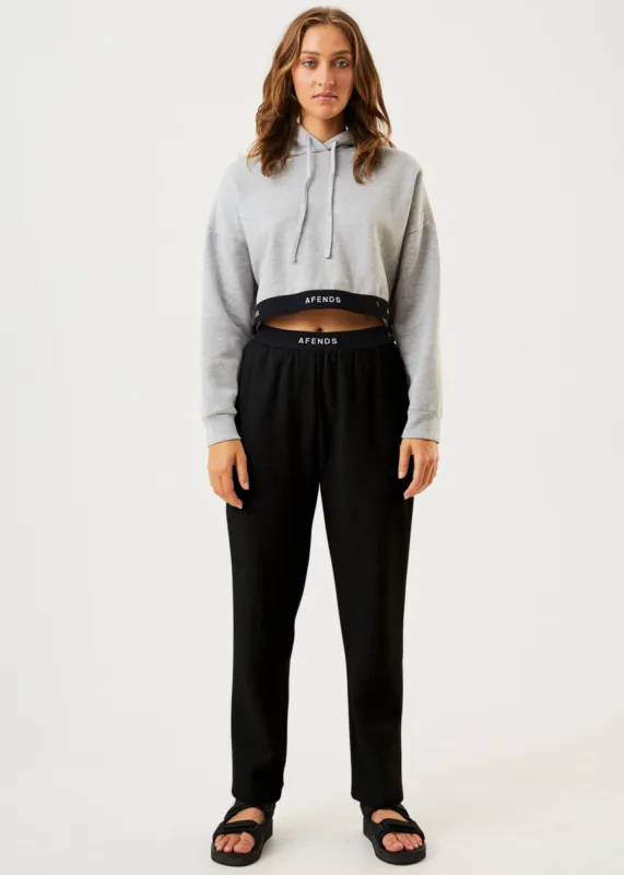 AFENDS Womens Homebase - Sweat Pants - Black sold by Afends