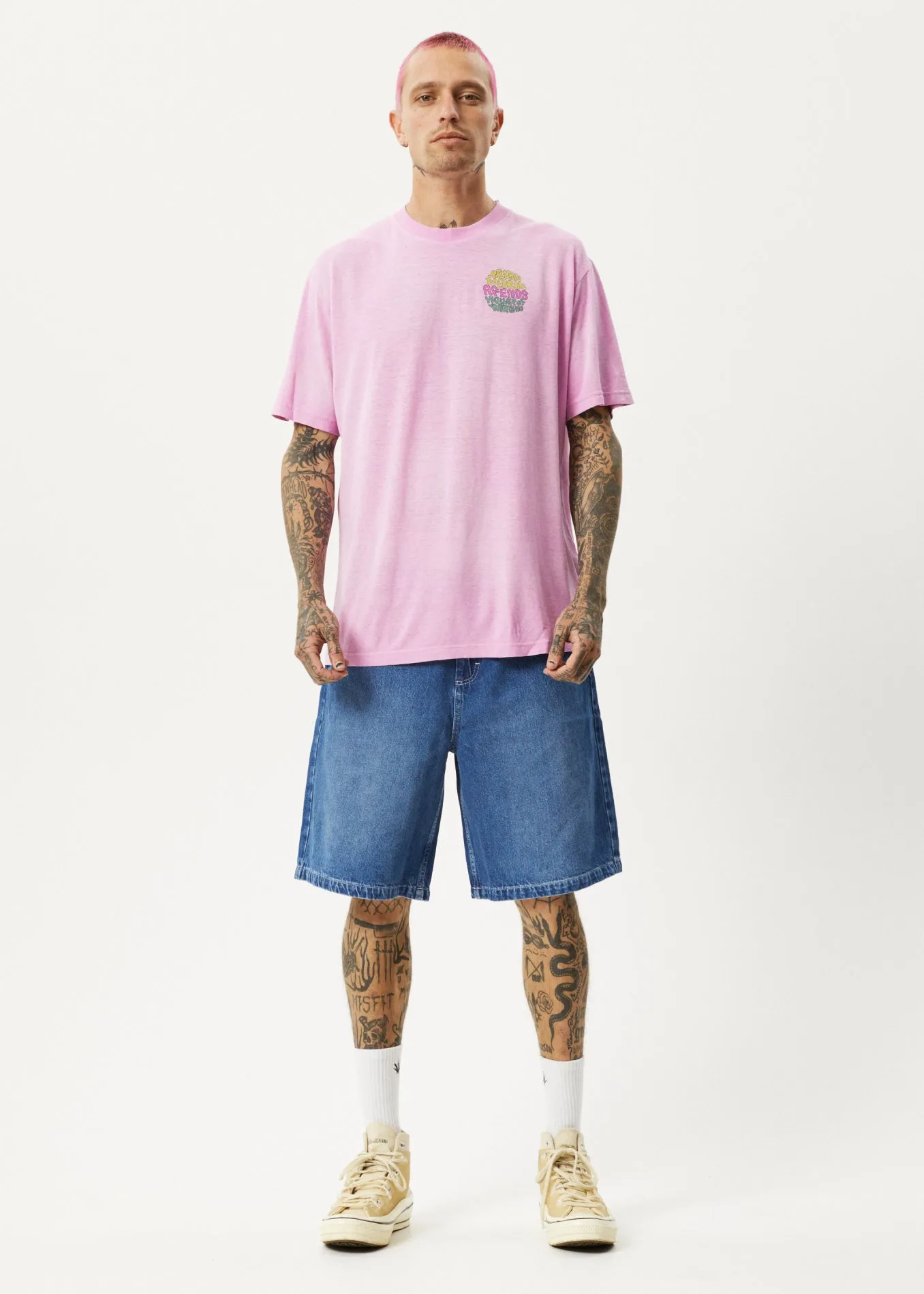 AFENDS Unisex Seasons - Unisex Boxy Graphic T-Shirt - Worn Candy sold by Afends product image thumbnail 5