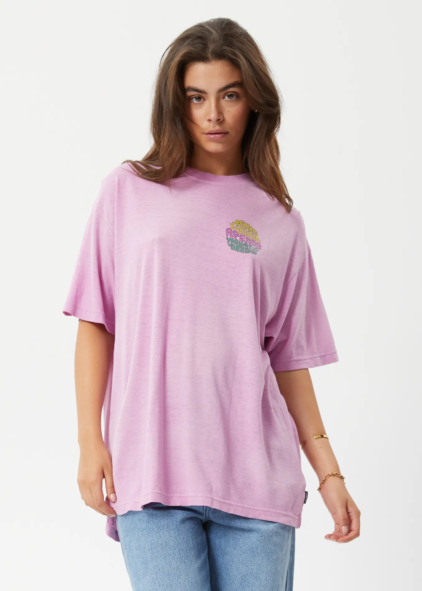 AFENDS Unisex Seasons - Unisex Boxy Graphic T-Shirt - Worn Candy sold by Afends product image thumbnail 2