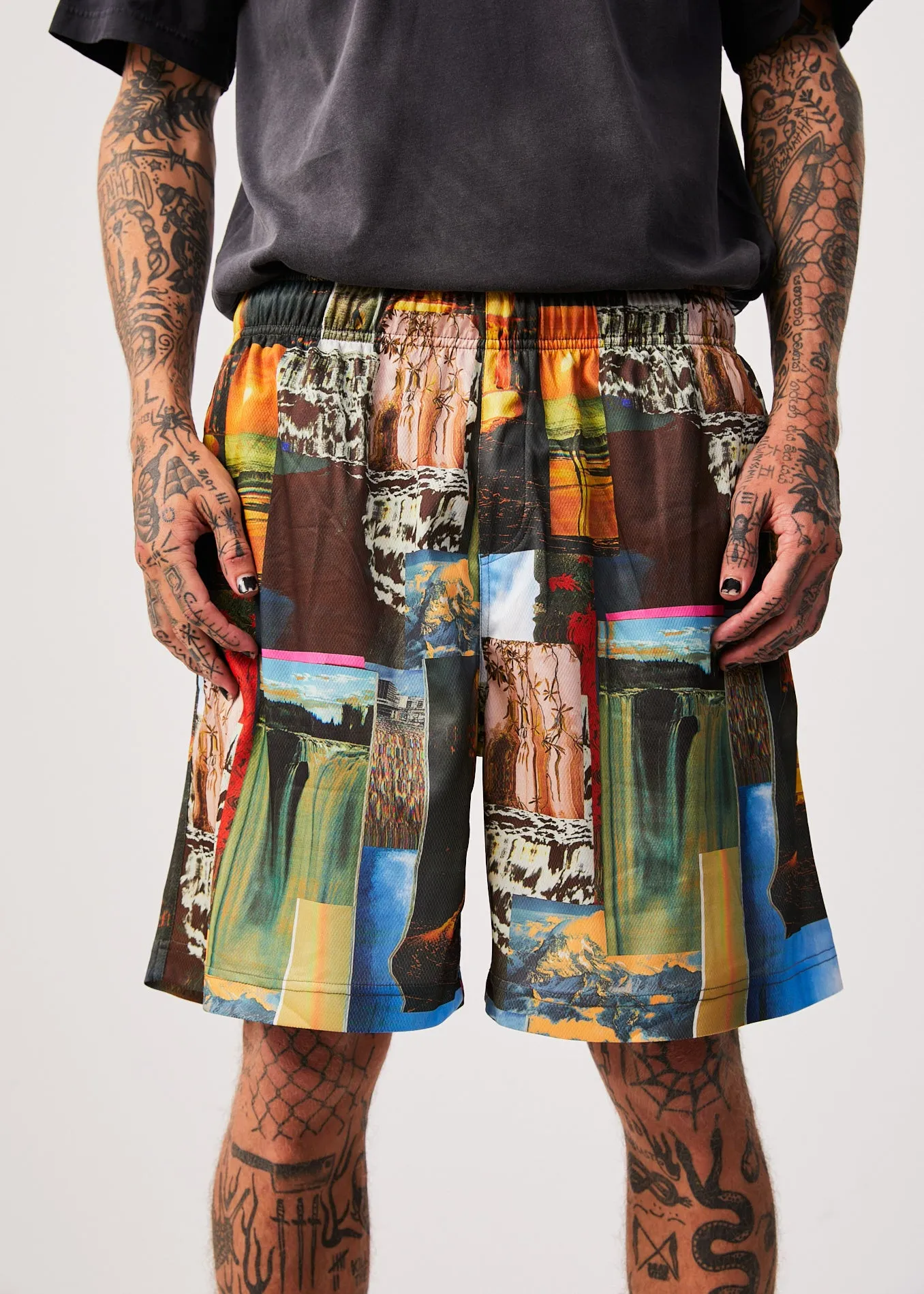 AFENDS Mens Boulevard - Baggy Shorts - Multi sold by Afends product image thumbnail 4