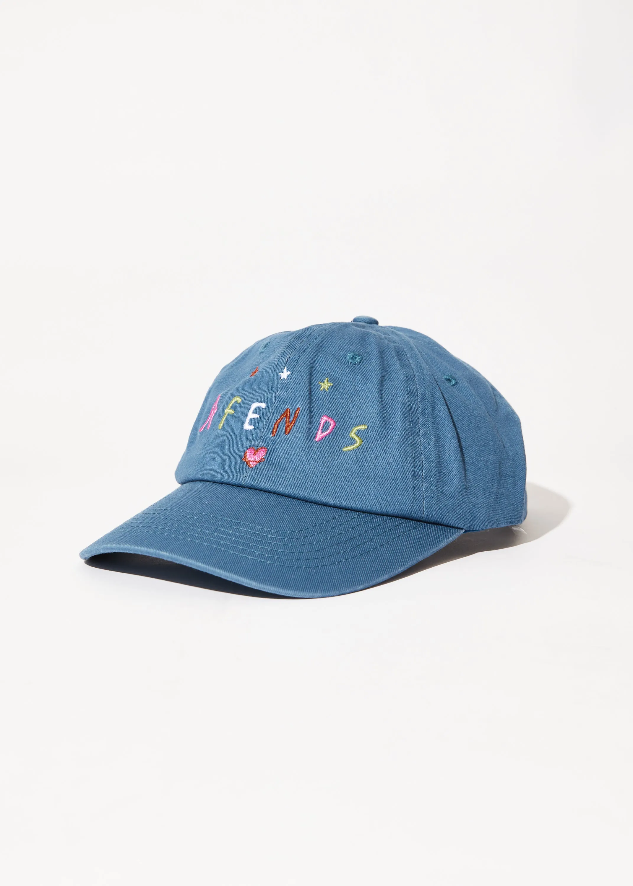 AFENDS Womens Funhouse - Panelled Cap - Lake sold by Afends