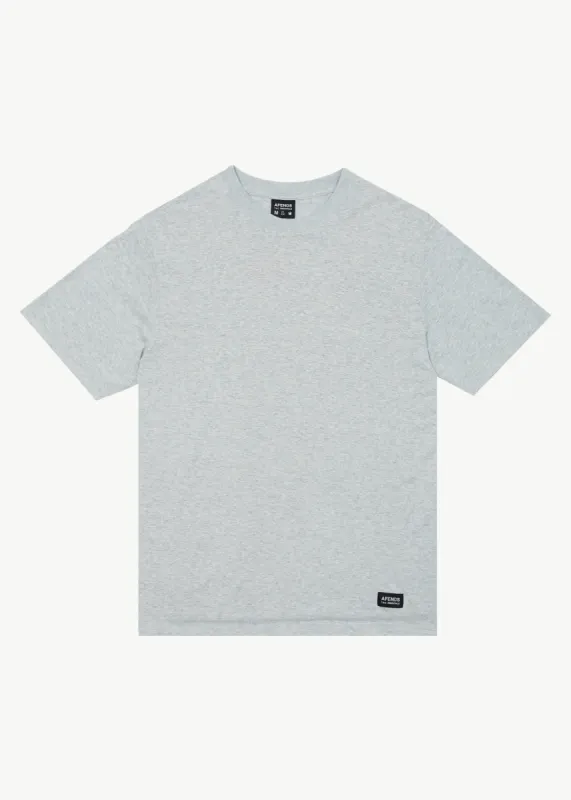 AFENDS Mens Classic - Retro Fit Tee - Shadow Grey Marle sold by Afends
