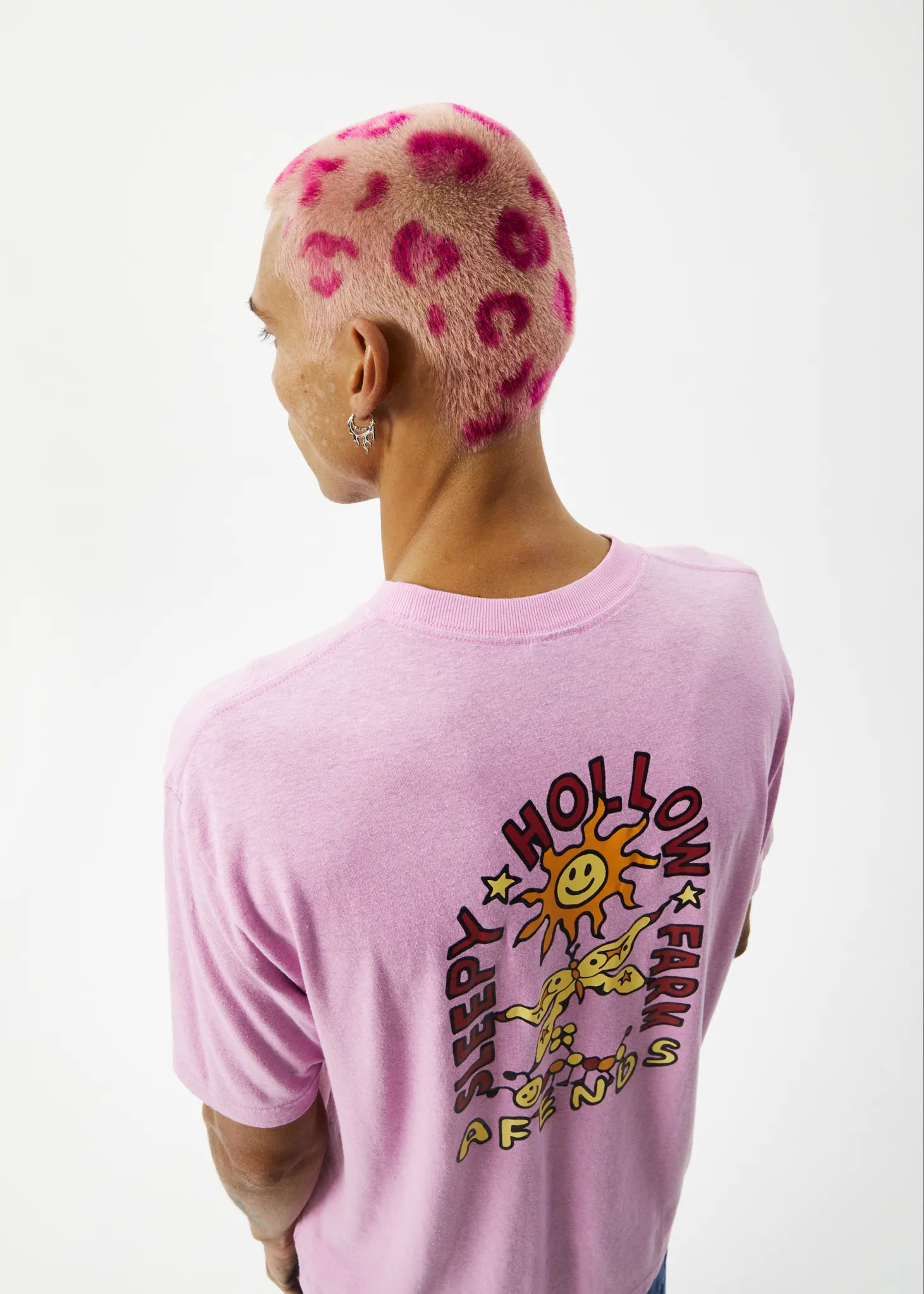 AFENDS Mens Caterpillar - Retro Graphic T-Shirt - Candy sold by Afends product image thumbnail 2