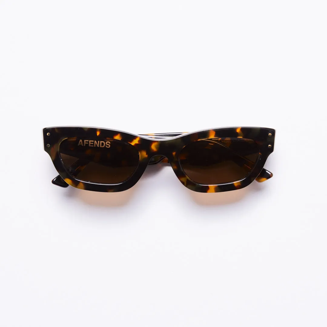 AFENDS Unisex Clementine - Sunglasses - Brown Shell sold by Afends product image thumbnail 5