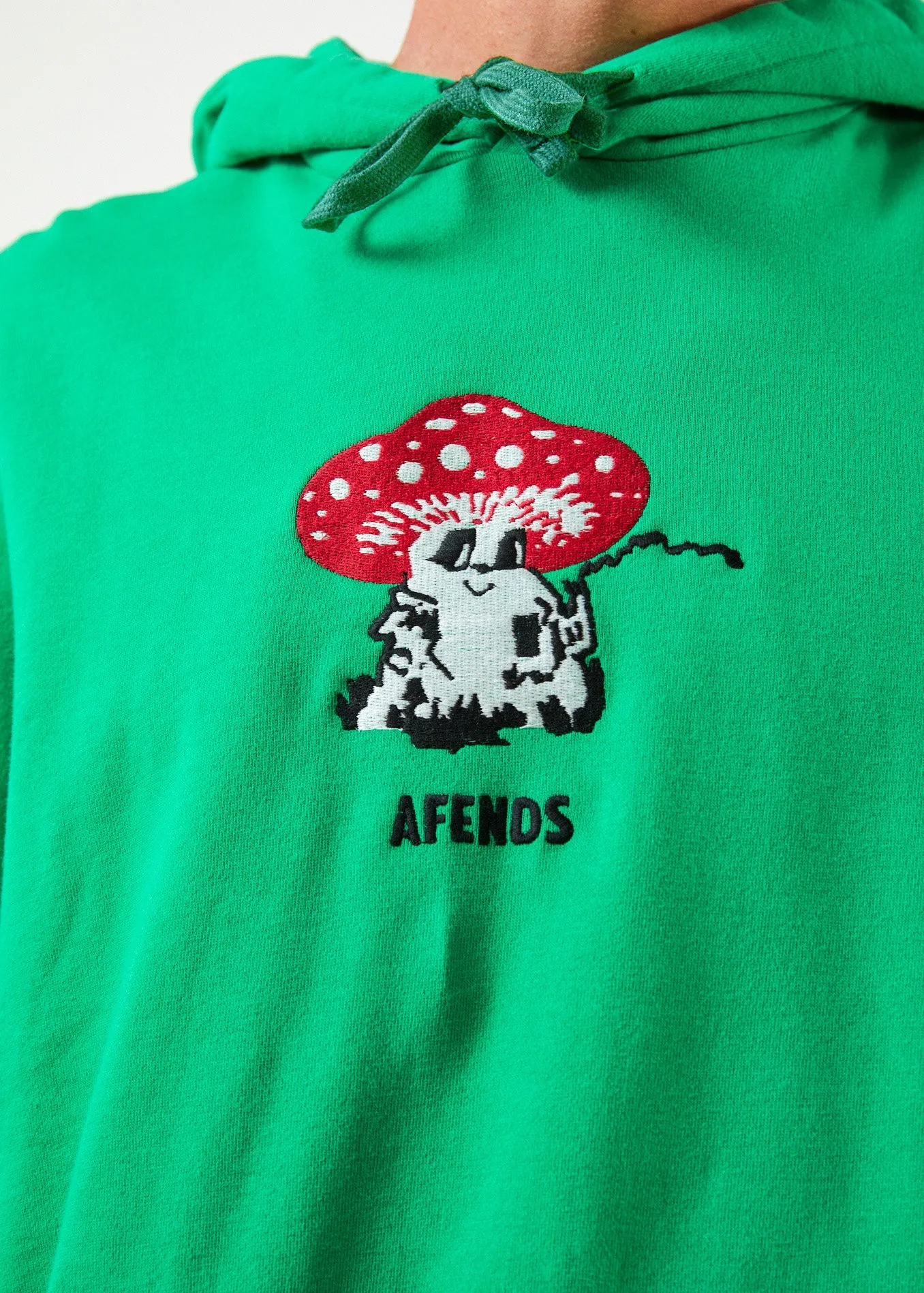 AFENDS Mens Caught In The Wild - Graphic Hoodie - Forest sold by Afends product image thumbnail 2