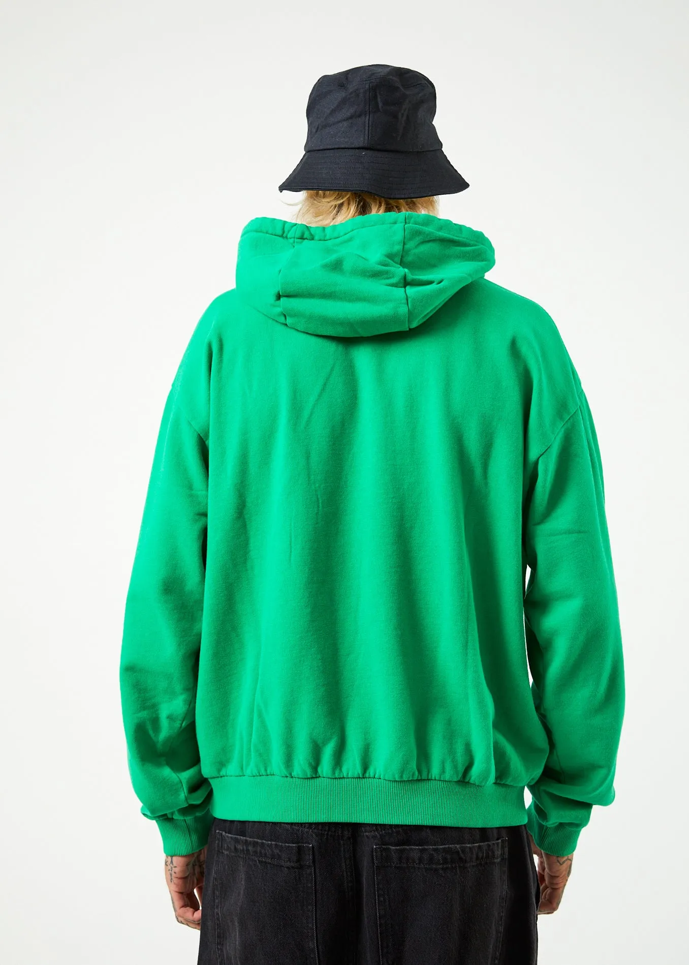 AFENDS Mens Caught In The Wild - Graphic Hoodie - Forest sold by Afends product image thumbnail 4