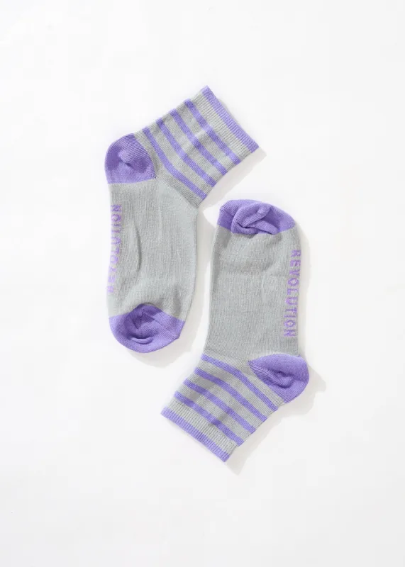 AFENDS Unisex Donnie - Crew Socks - Shadow sold by Afends