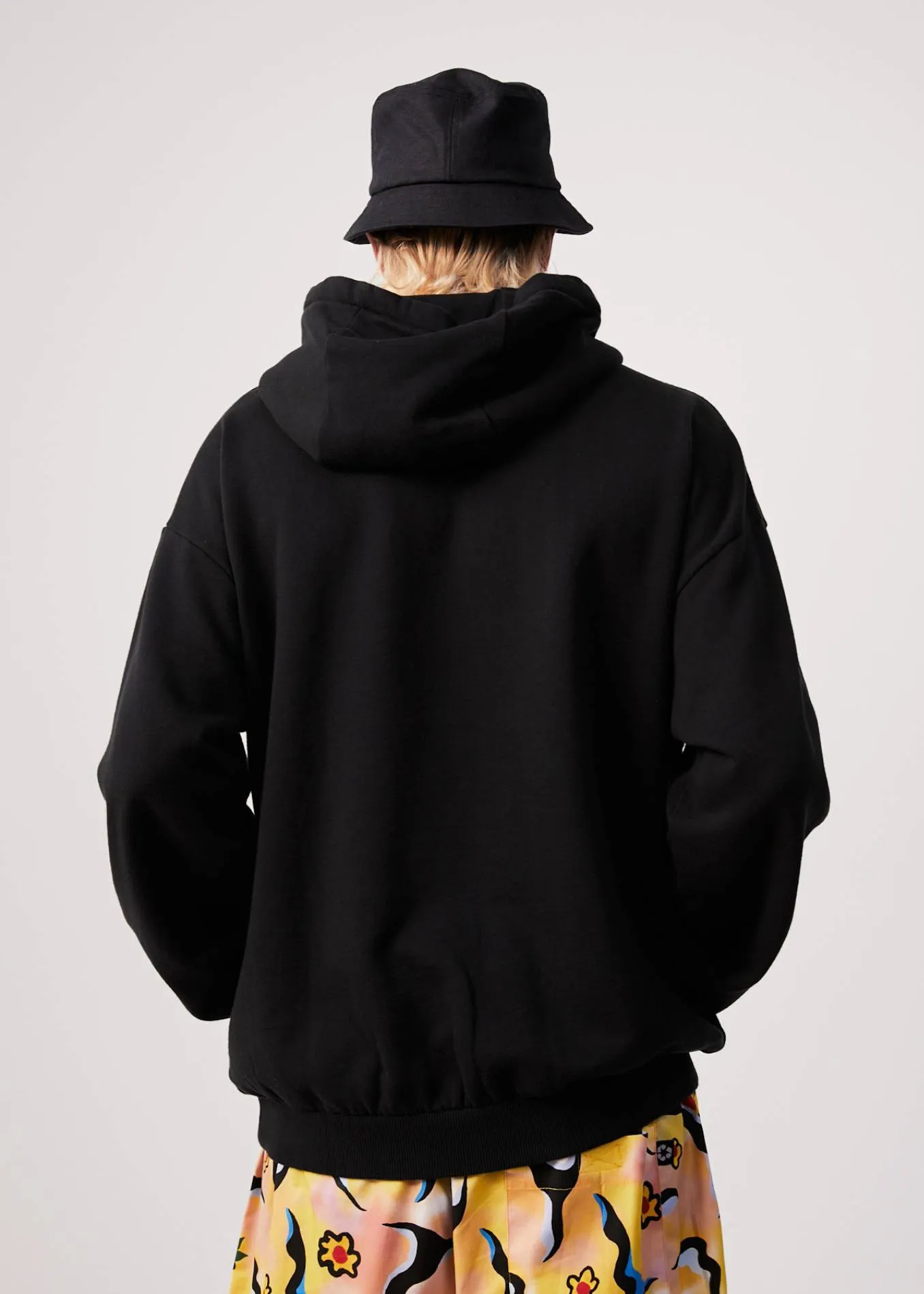 AFENDS Mens Flowers - Hoodie - Black sold by Afends product image thumbnail 5
