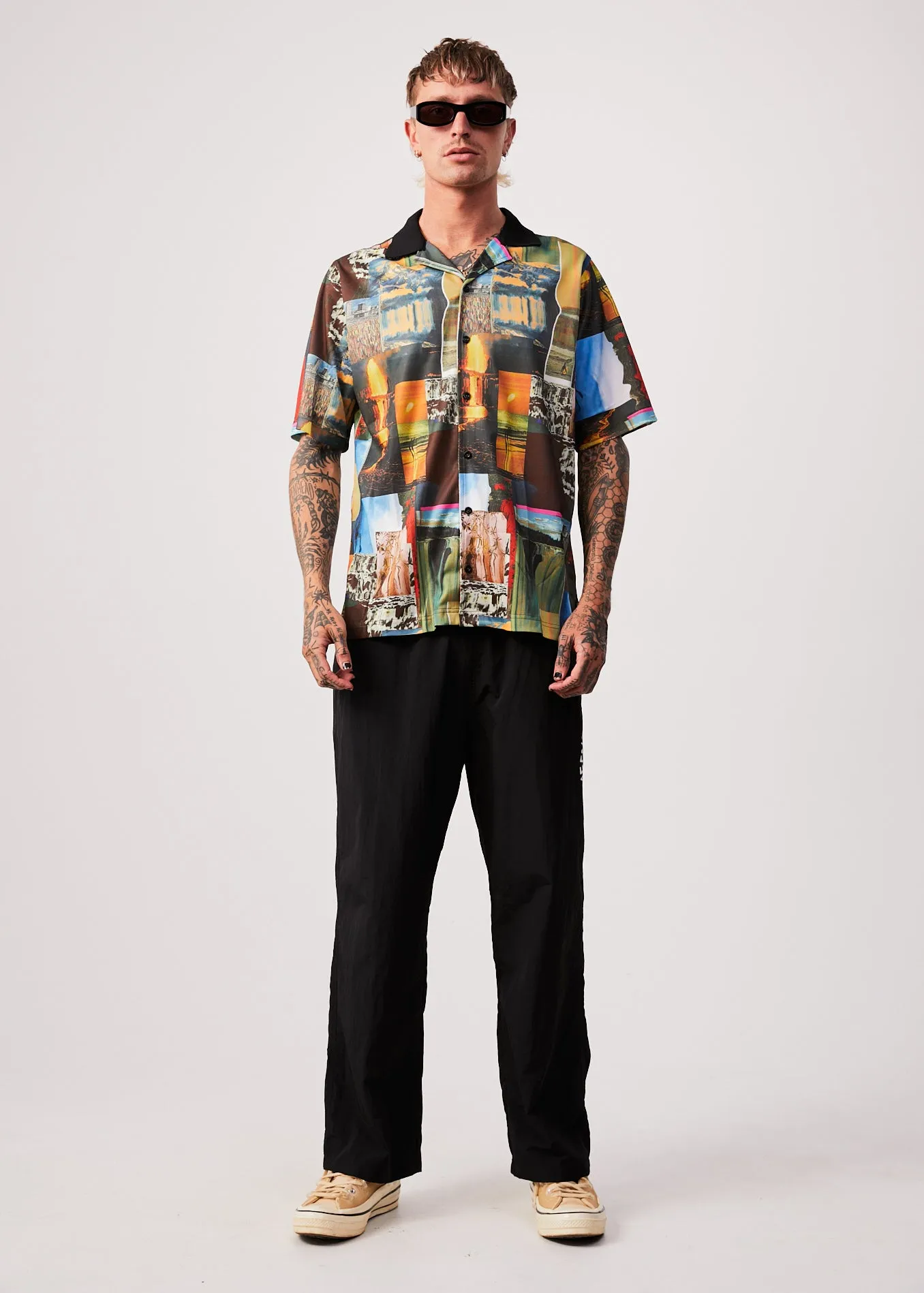 AFENDS Mens Boulevard - Short Sleeve Shirt - Multi sold by Afends product image thumbnail 3