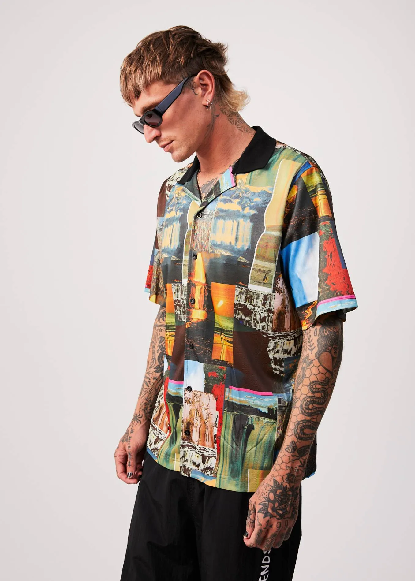 AFENDS Mens Boulevard - Short Sleeve Shirt - Multi sold by Afends product image thumbnail 4