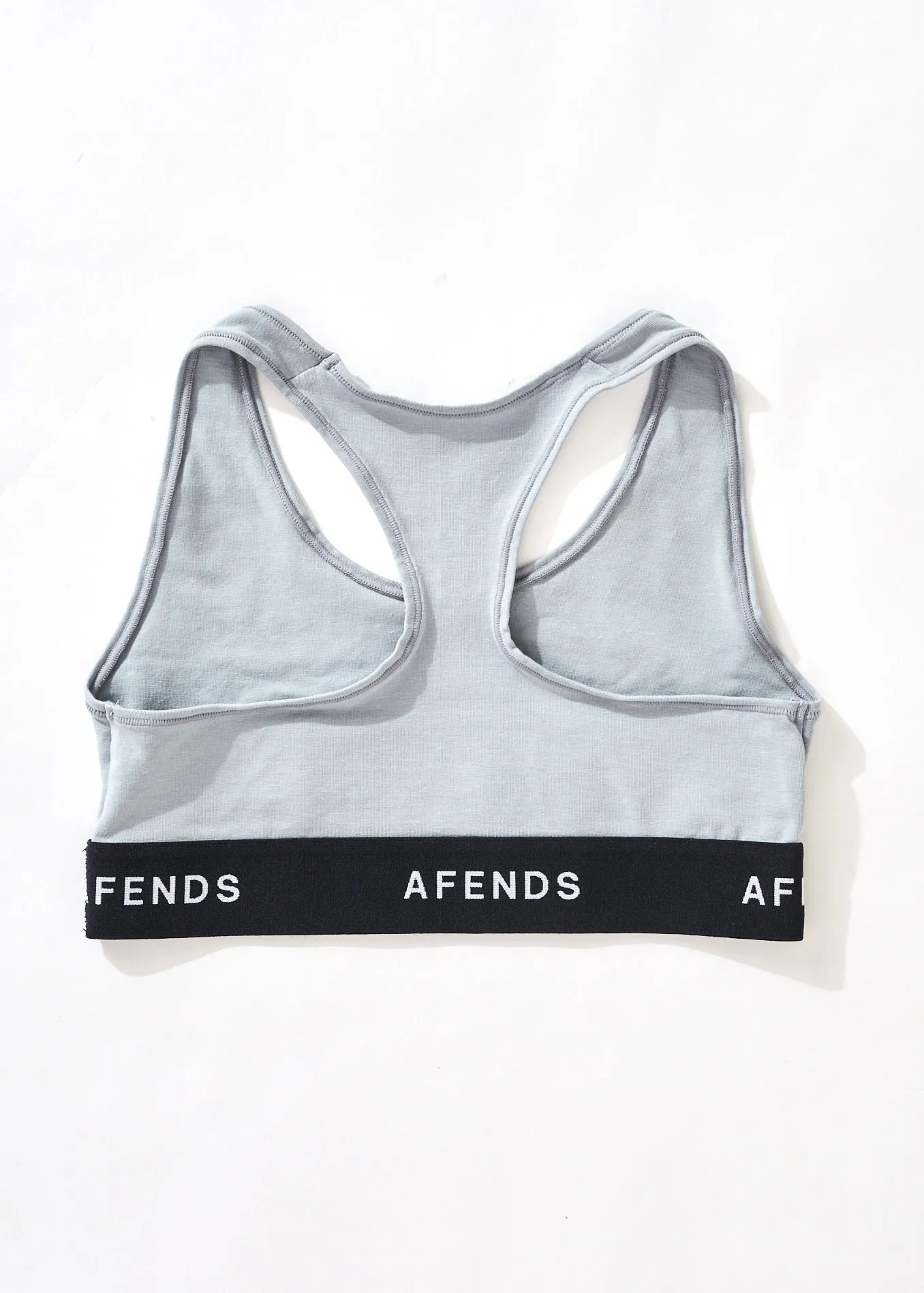AFENDS Womens Molly - Sports Crop - Shadow sold by Afends product image thumbnail 2