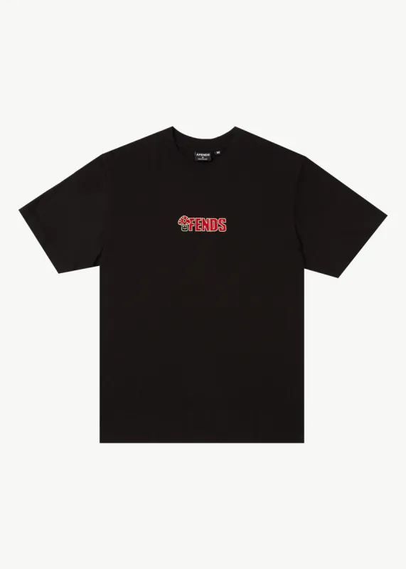 AFENDS Mens Dosed - Retro Tee - Black sold by Afends