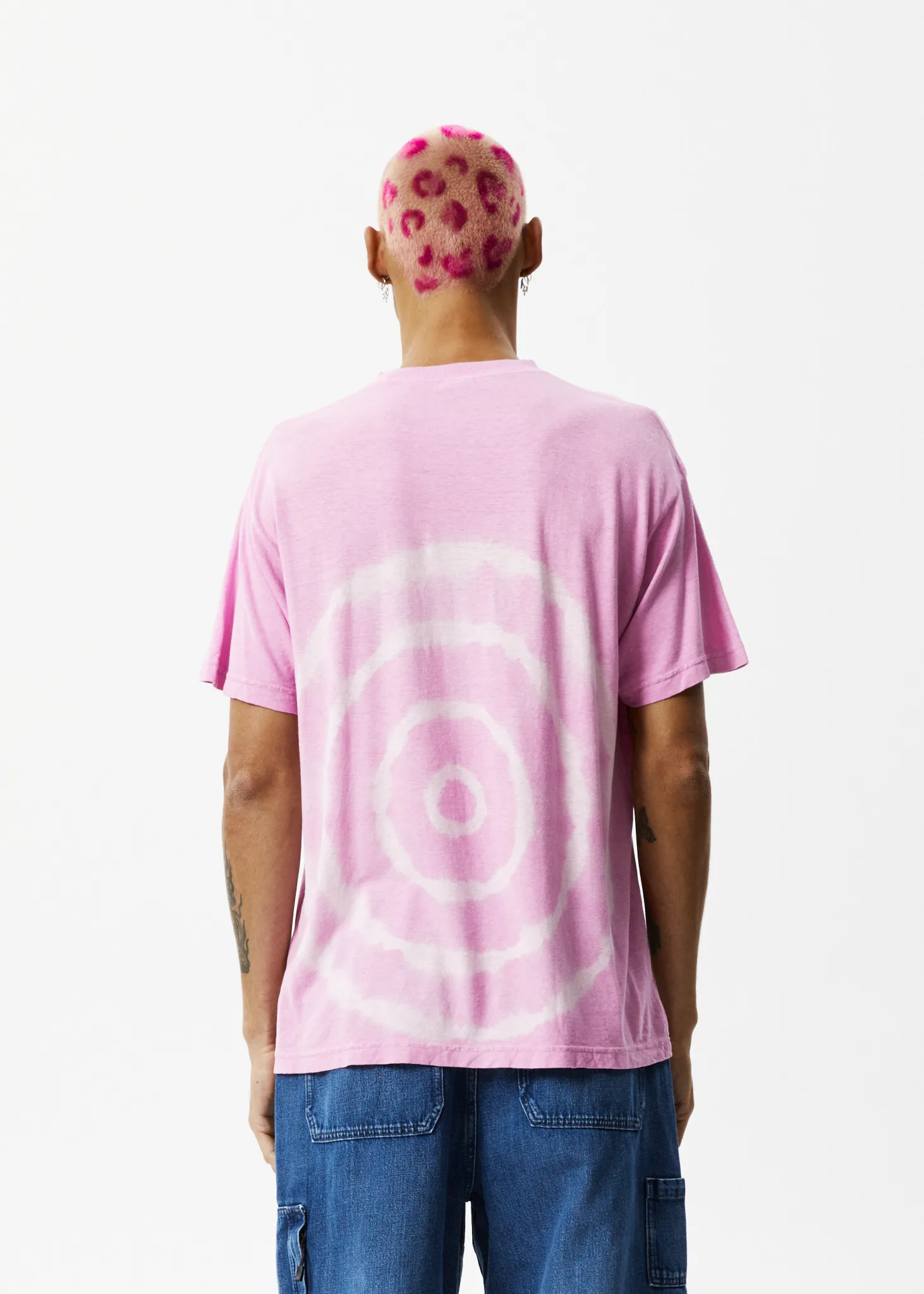 AFENDS Mens Farming - Retro Graphic T-Shirt - Candy sold by Afends product image thumbnail 5