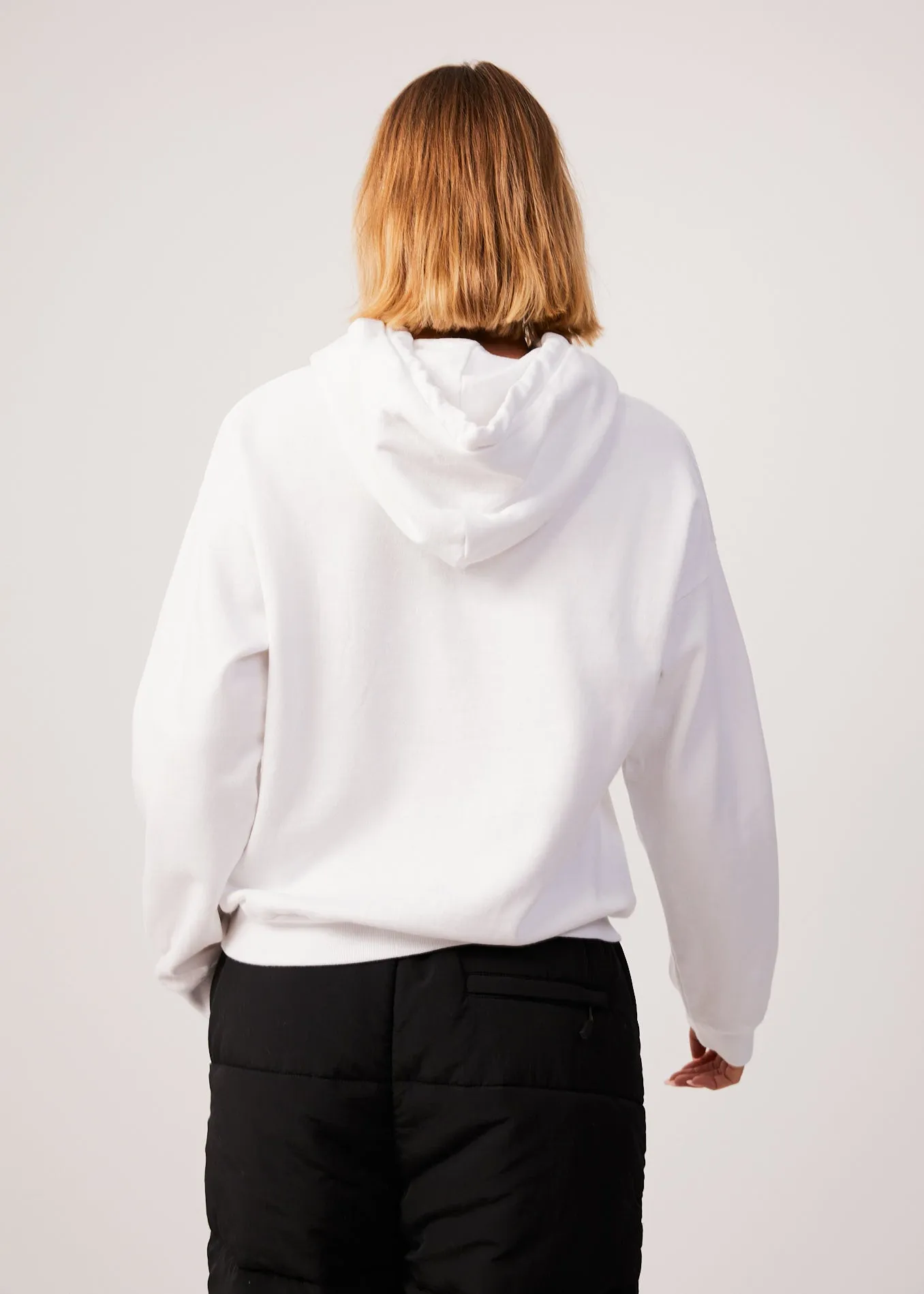AFENDS Womens Pearly - Hoodie - White sold by Afends product image thumbnail 5