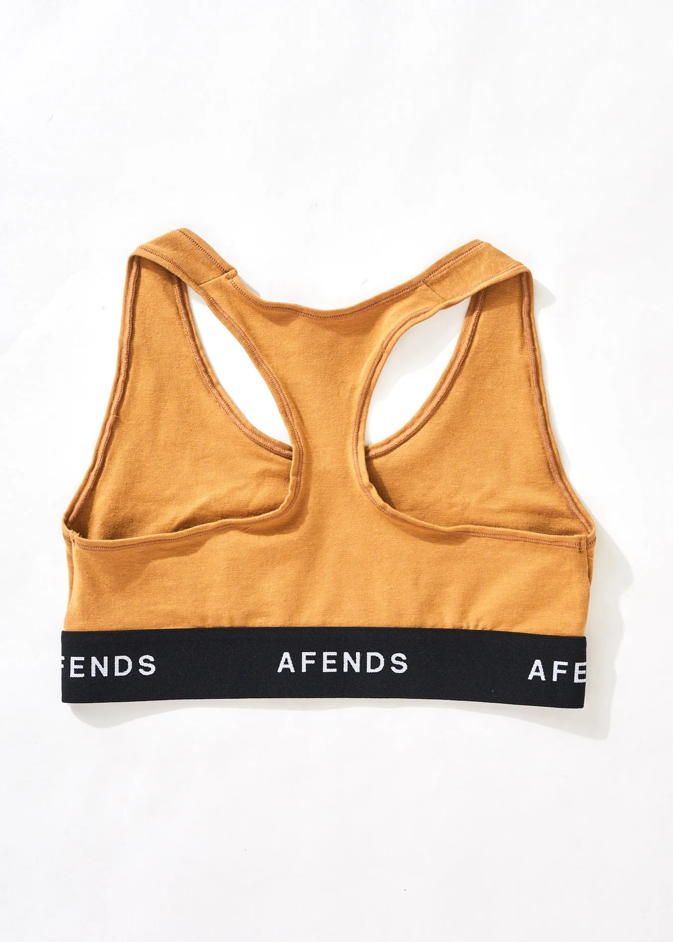 AFENDS Womens Molly - Sports Crop - Chestnut sold by Afends product image thumbnail 3