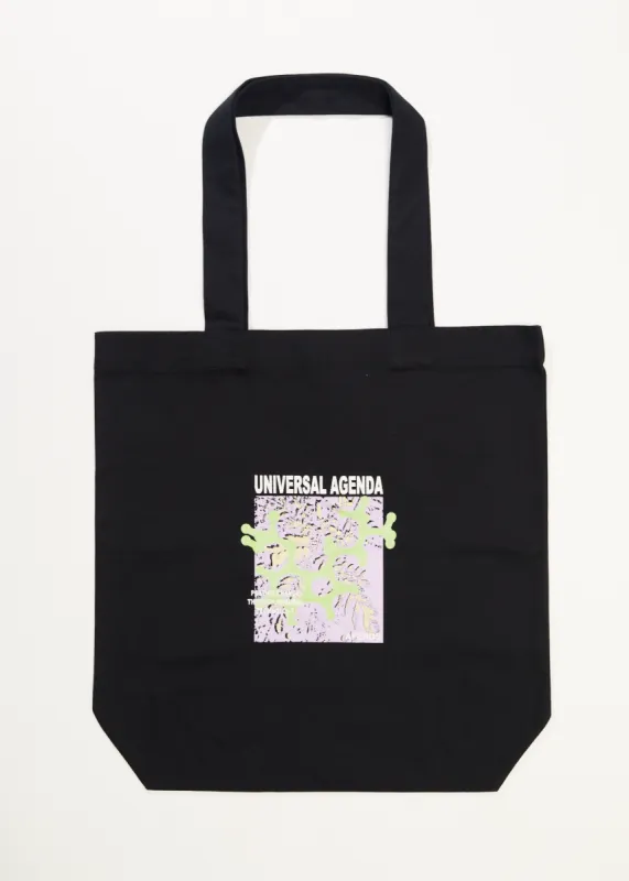 AFENDS Unisex Universal - Tote Bag - Black sold by Afends