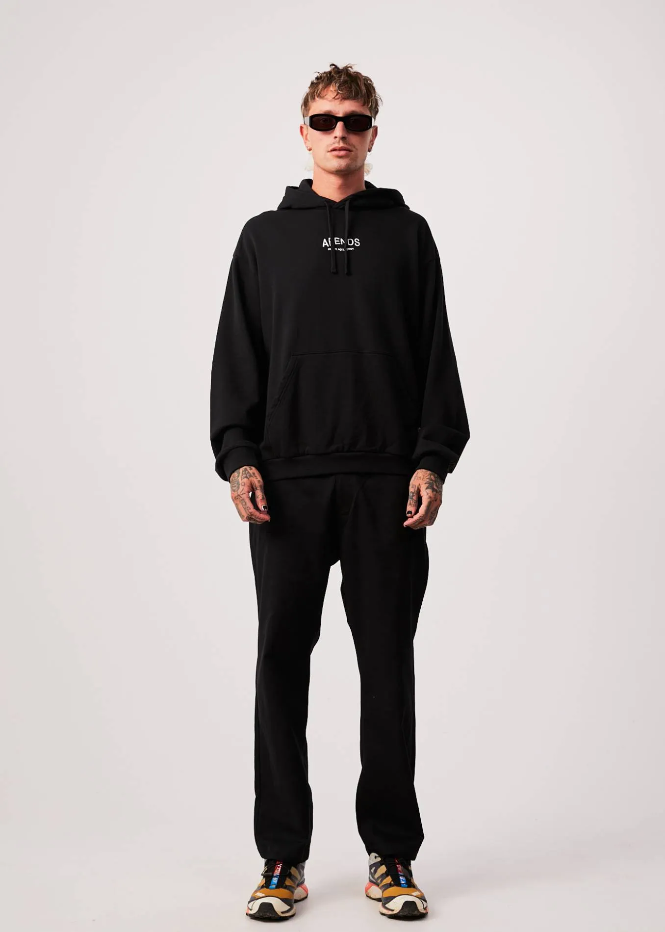 AFENDS Mens Spaced - Hoodie - Black sold by Afends product image thumbnail 3