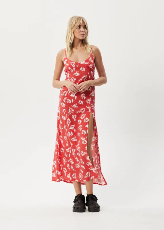AFENDS Womens Hibiscus - Maxi Dress - Hibiscus sold by Afends