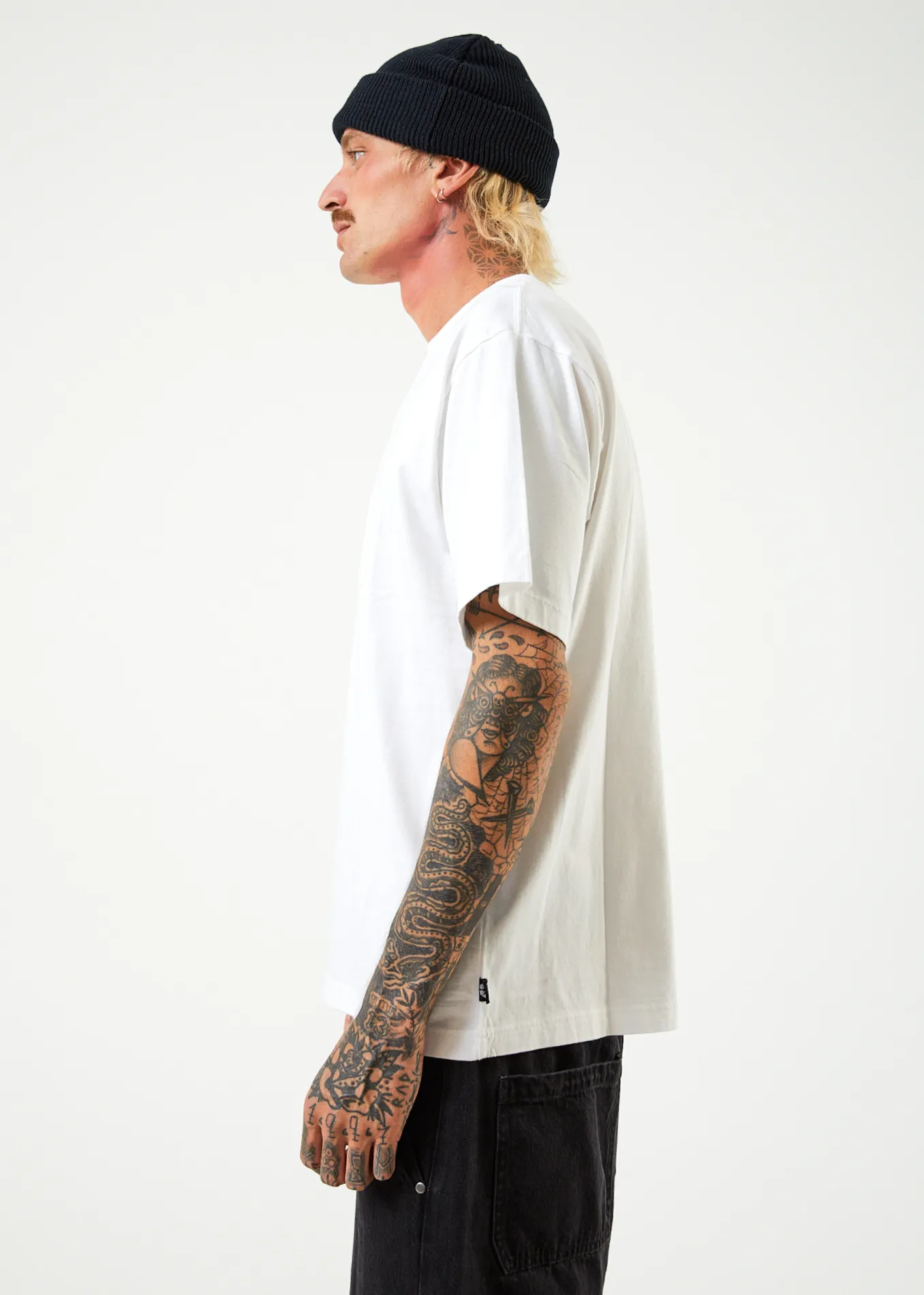 AFENDS Mens Programmed - Retro T-Shirt - White sold by Afends product image thumbnail 5