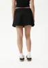 AFENDS Womens Carly - Pleat Mini Skirt - Black sold by Afends
