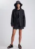 AFENDS Unisex Mass - Unisex Organic Canvas Jacket - Charcoal sold by Afends