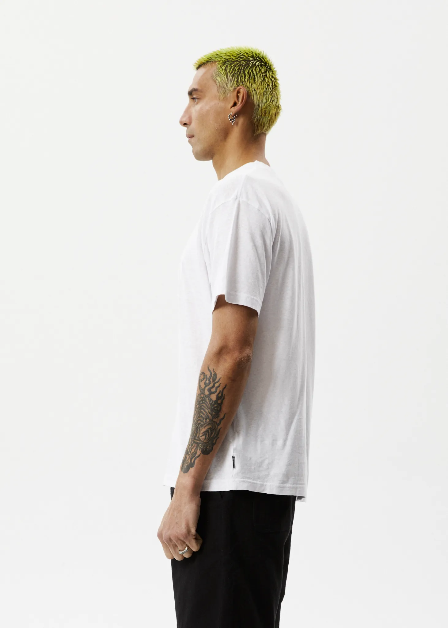 AFENDS Mens Staple - Boxy Tee - White sold by Afends product image thumbnail 3