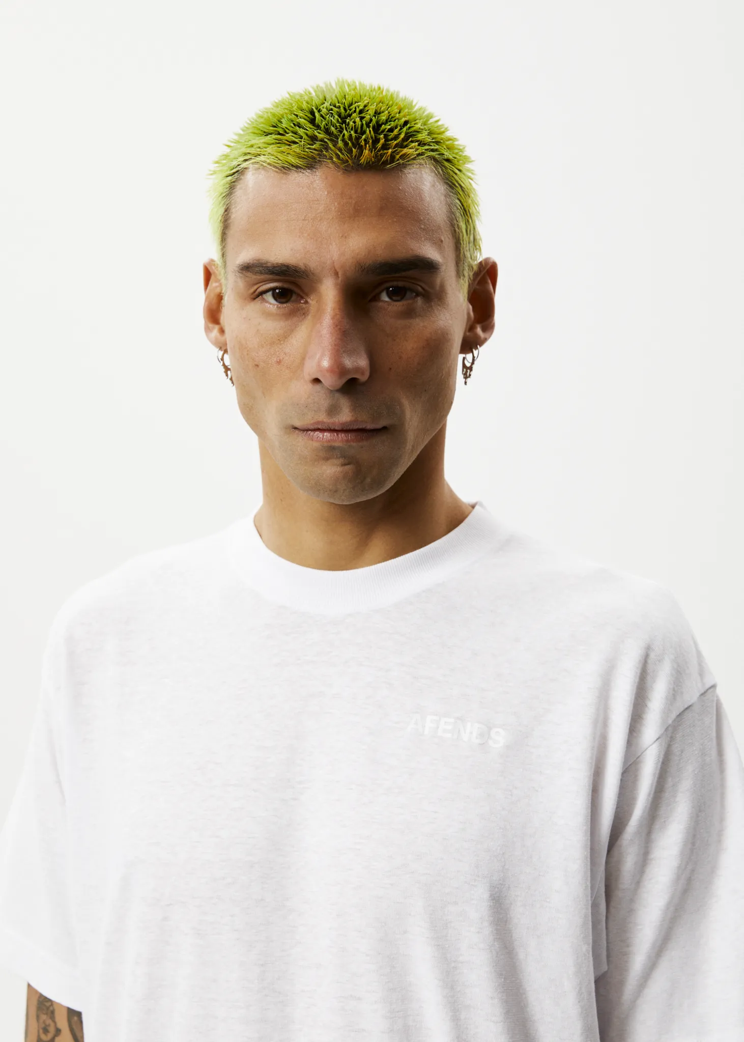 AFENDS Mens Staple - Boxy Tee - White sold by Afends product image thumbnail 5