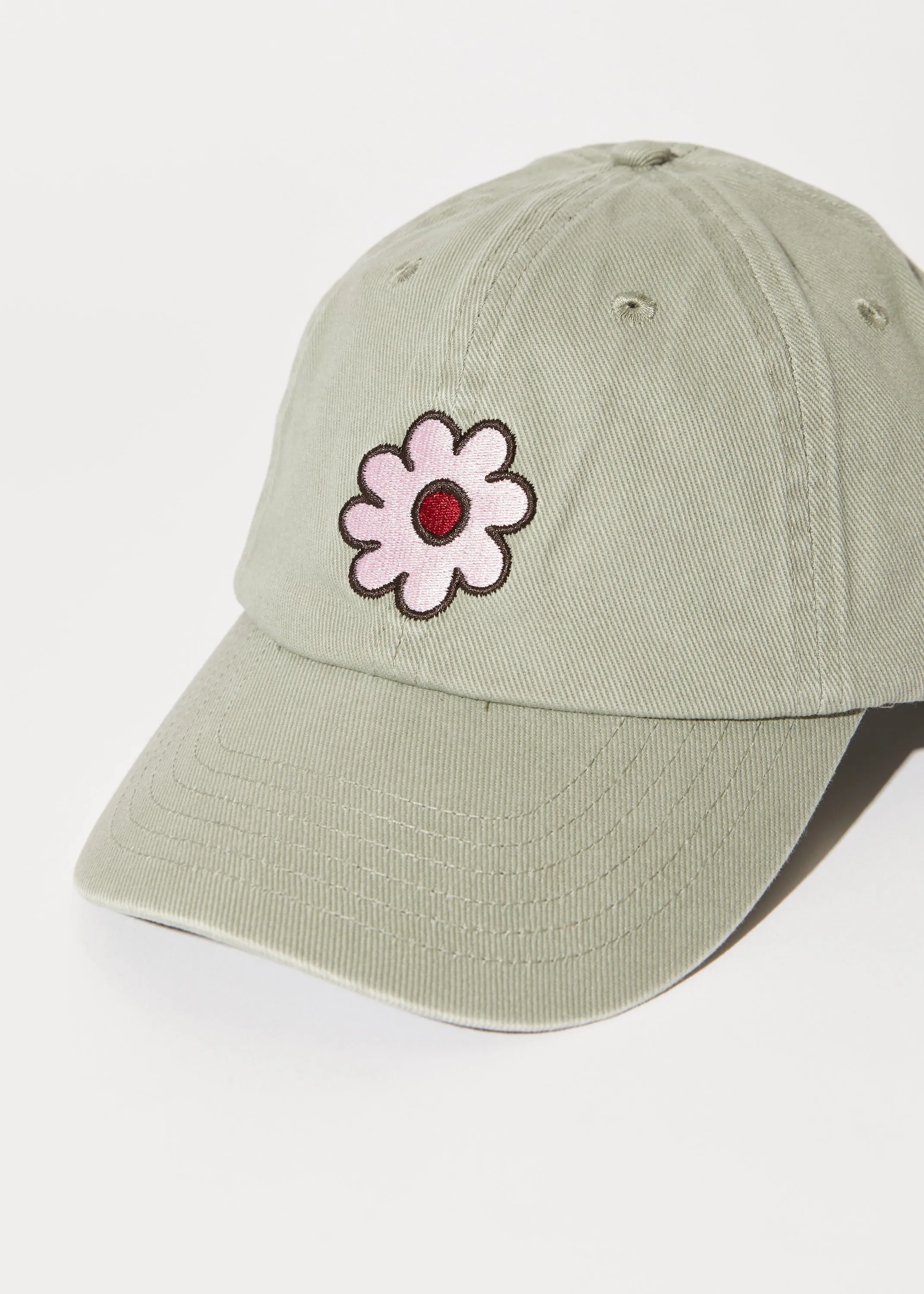 AFENDS Unisex Flower - 6 Panel Cap - Olive sold by Afends product image thumbnail 2