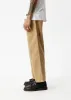 AFENDS Mens Sleepy Hollow Richmond - Twill Baggy Workwear Pant - Tan sold by Afends