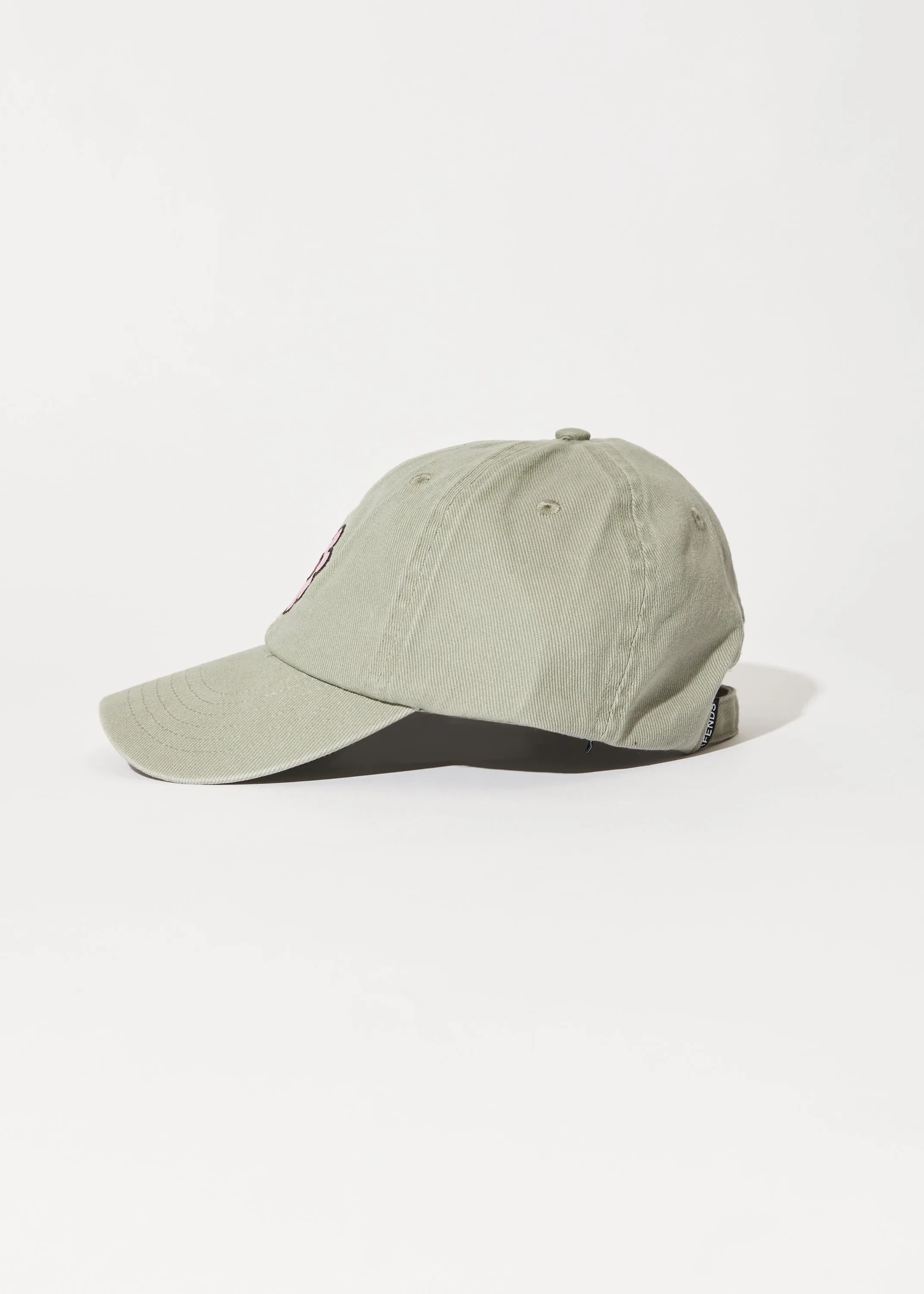 AFENDS Unisex Flower - 6 Panel Cap - Olive sold by Afends product image thumbnail 3