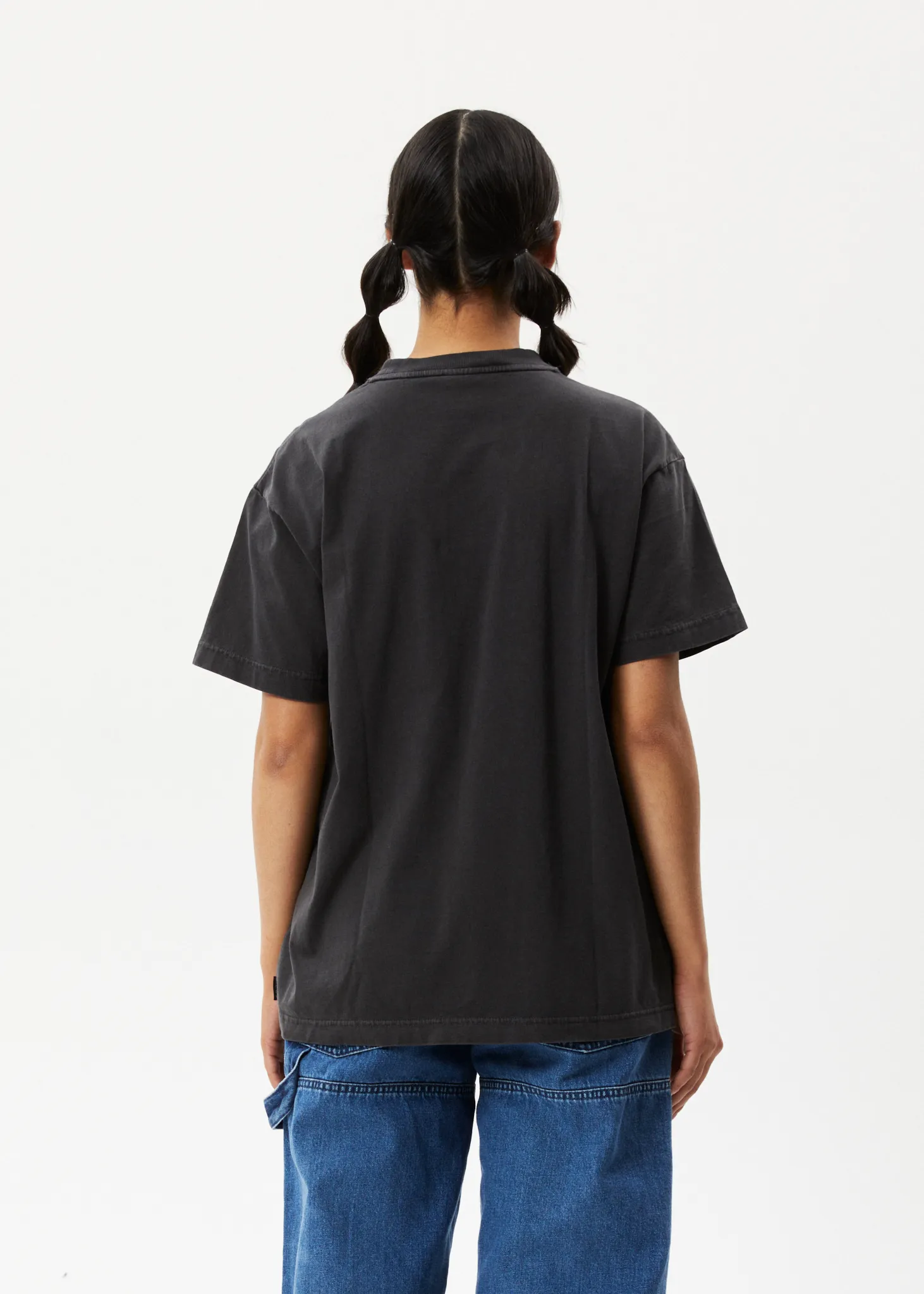 AFENDS Womens Intergalactic Slay - Oversized Graphic T-Shirt - Stone Black sold by Afends product image thumbnail 5