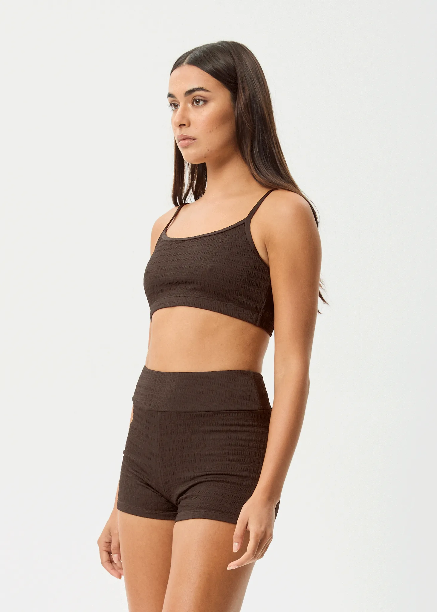 AFENDS Womens Cleo - Swim Short - Coffee sold by Afends product image thumbnail 4