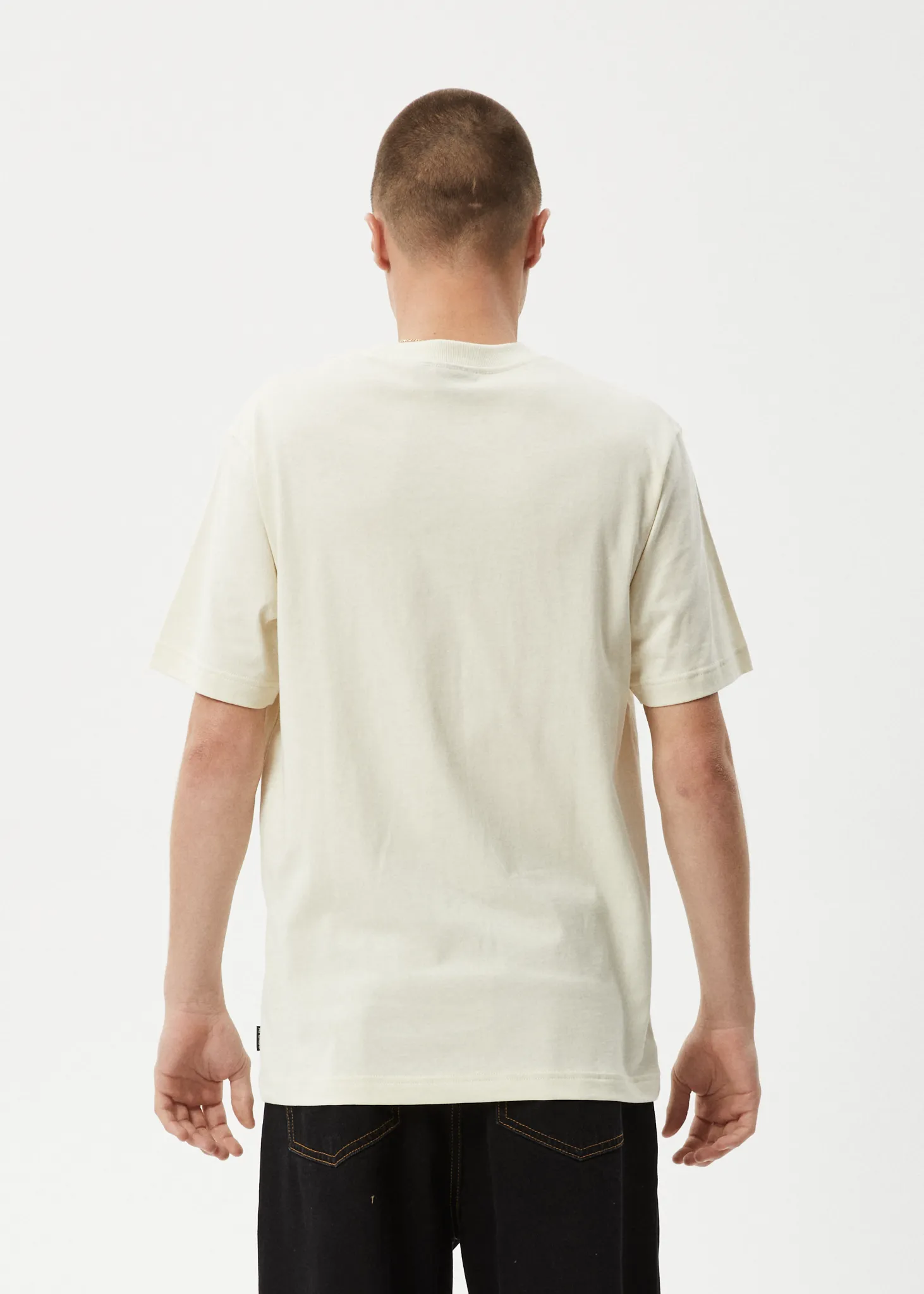 AFENDS Mens Vinyl - Retro Tee - Limestone sold by Afends product image thumbnail 5