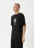 AFENDS Mens Global - Retro Tee - Black sold by Afends