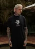 AFENDS Mens Global - Retro Tee - Black sold by Afends