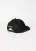 AFENDS Mens Antic - Five Panel Cap - Black sold by Afends