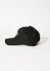 AFENDS Mens Antic - Five Panel Cap - Black sold by Afends